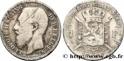BELGIQUE 1 Franc Léopold II légende flamande signature L. WIENER 1887 