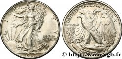 STATI UNITI D AMERICA 1/2 Dollar Walking Liberty 1942 Philadelphie