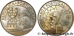 PORTUGAL 200 Escudos Christophe Colomb 1991 
