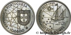 PORTUGAL 100 Escudos découverte des Açores 1989 