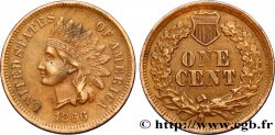 STATI UNITI D AMERICA 1 Cent tête d’indien, 3e type 1866 Philadelphie