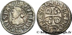 ESPAÑA - REINO DE ESPAÑA - FELIPE III 1/2 Real 1612 Barcelone MBC 