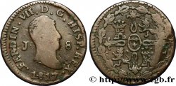 ESPAGNE 8 Maravedis Ferdinand VII 1817 Jubia
