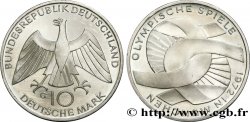 GERMANY 10 Mark Proof XXe J.O. Munich : l’idéal olympique 1972 Karlsruhe