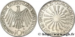 GERMANIA 10 Mark XXe J.O. Munich “IN DEUTSCHLAND” 1972 Karlsruhe