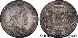 ITALIE - ÉTATS DU PAPE - INNOCENT XII (Antoine Pignatelli) Piastre ou Scudo 1696 Rome