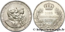ALLEMAGNE - ROYAUME DE SAXE - JEAN 2 Thaler 1872 Dresde fVZ 