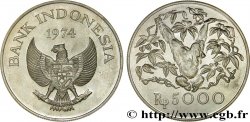 INDONÉSIE 5000 Rupiah 1974  SPL 