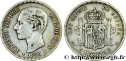SPAIN 5 Pesetas Alphonse XII 1879 Madrid