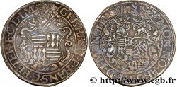GERMANY - MANSFELD - GEBHARD VII, JOHANN GEORGES ET PIERRE ERNEST Ier Thaler 1551 Eisleben XF 