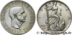 ITALIA 10 Lire Victor Emmanuel III 1936 Rome - R