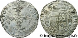 PAYS-BAS ESPAGNOLS - TOURNAI - PHILIPPE II D&nbsp;ESPAGNE Double patard 1594 Tournai TTB+ 