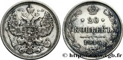RUSSIA 20 Kopecks Nicolas II 1915 Saint-Petersbourg XF 