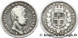 ITALIE - ROYAUME DE SARDAIGNE 25 Centesimi Charles Albert 1833 Turin