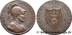 BRITISH TOKENS OR JETTONS 1/2 Penny Southampton - Sir Bevois 1791 Southampton