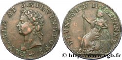 BRITISH TOKENS OR JETTONS 1/2 Penny Londres John Kilvingston 1795 