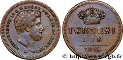 ITALY - KINGDOM OF TWO SICILIES 2 Tornesi Ferdinand II 1843 Naples