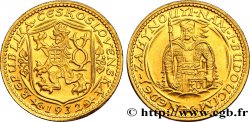 TCHÉCOSLOVAQUIE 1 Ducat roi Wenceslas 1932 