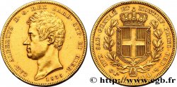 ITALIA - REINO DE CERDEÑA 100 Lire Charles-Albert 1835 Turin