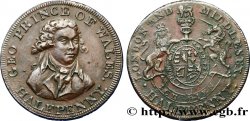 BRITISH TOKENS 1/2 Penny Middlesex Prince de Galles n.d. 