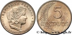 PERú 5 Centavos 1919  SC 