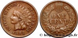 STATI UNITI D AMERICA 1 Cent tête d’indien, 3e type 1883 