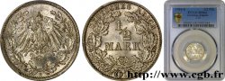 DEUTSCHLAND 1/2 Mark 1916 Muldenhütten - E
