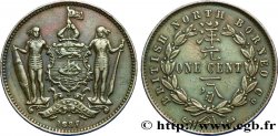 MALAYSIA - BRITISCH-NORDBORNEO 1 Cent Compagnie britannique du Nord-Bornéo 1887 Heaton