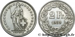 SWITZERLAND 2 Francs Helvetia 1939 Berne - B