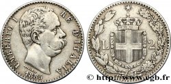 ITALIE - ROYAUME D ITALIE - HUMBERT Ier 2 Lire 1885 Rome  SS 