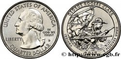 ÉTATS-UNIS D AMÉRIQUE 1/4 Dollar Parc national historique George Rogers Clark - Indiana 2017 Denver