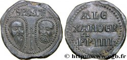 PAPAL STATES - ALEXANDER IV Bulle n.d. Rome AU 