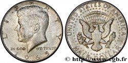 ESTADOS UNIDOS DE AMÉRICA 1/2 Dollar Kennedy 1965 Philadelphie