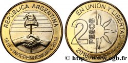 ARGENTINA 2 Pesos bicentaire de l’indépendance 2016 