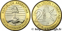 ARGENTINE 2 Pesos bicentaire de l’indépendance 2016 