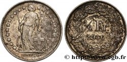SWITZERLAND 1/2 Franc Helvetia 1946 Berne