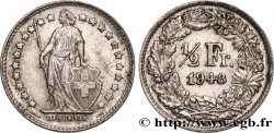 SVIZZERA  1/2 Franc Helvetia 1948 Berne