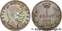 SERBIA 1 Dinar Pierre Ier 1912 