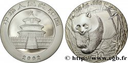 CHINA 10 Yuan Proof Panda 2002  MS 