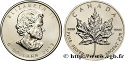 CANADá
 5 Dollars (1 once) 2013 