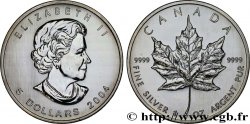 CANADá
 5 Dollars (1 once) 2004 