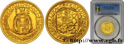CZECHOSLOVAKIA - REPUBLIC 2 Dukaty 1929 Prague MS64 PCGS