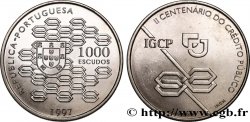 PORTUGAL 1000 Escudos 2e Centenaire du Credito Publico 1997 