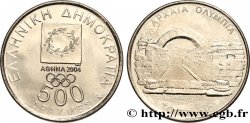 GRECIA 500 Drachmes Jeux Olympiques de 2004 / ancienne entrée du stade d’Olympie 2000  