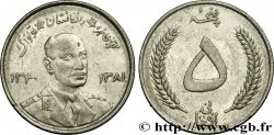 AFGHANISTAN 5 Afghanis SH1340 roi Mohammad Zaher Shah 1961 