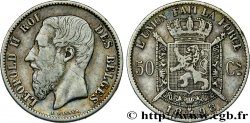 BELGIQUE 50 Centimes Léopold II légende française 1898 