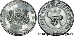 SINGAPORE 10 Dollars année du singe 1992 