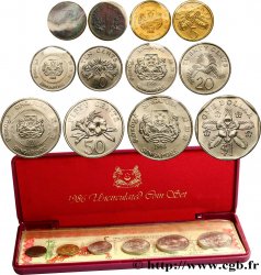 SINGAPUR Série FDC 6 monnaies 1986 