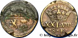 SPAIN (KINGDOM OF) - MONETARY WEIGHT Poids monétaire pour la 8 Reales n.d.  F/XF 