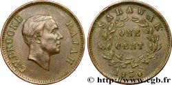 SARAWAK 1 Cent Sarawak Rajah C.V. Brooke 1930 Heaton - H